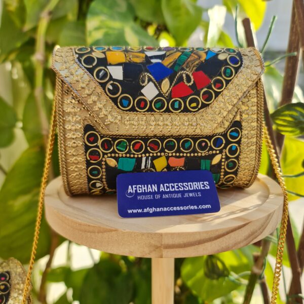 Mini mosaic box clutches/ bags
