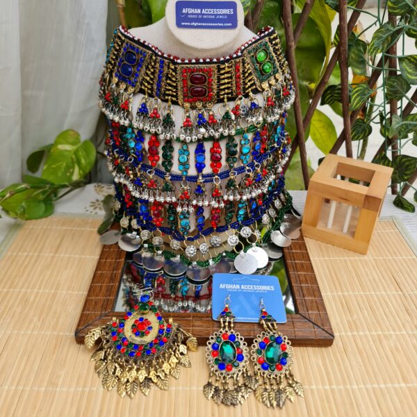 vintage heavy zartaj chokar set