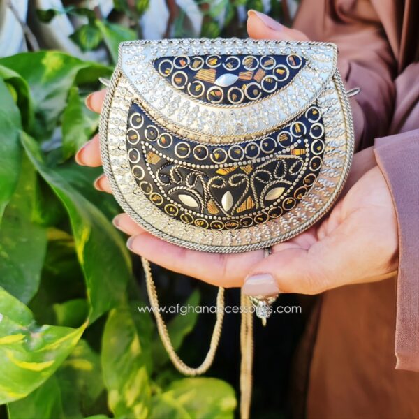 Mosaic handcrafted handmade clutch