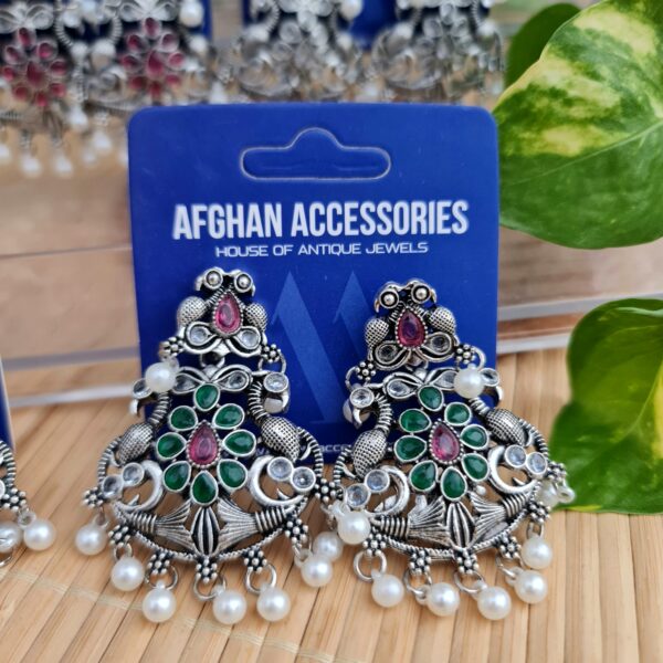 Antique oxidized premium "NIGAR" earing