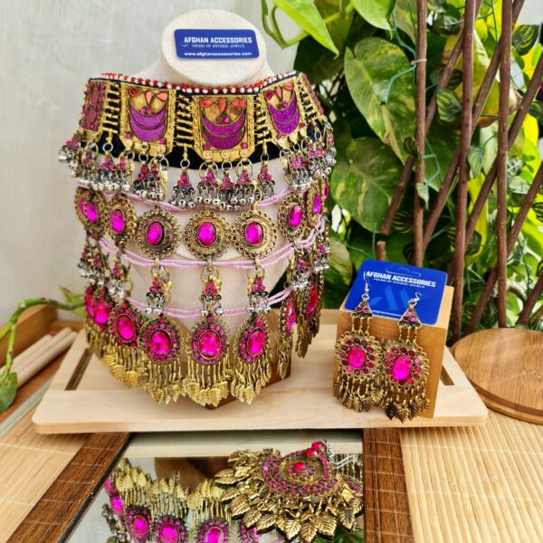 Ethnic afghan heavy  "zarpash"  chokar set