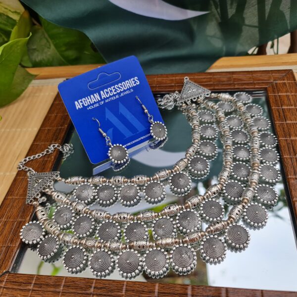 Rajhistani round layers mala set