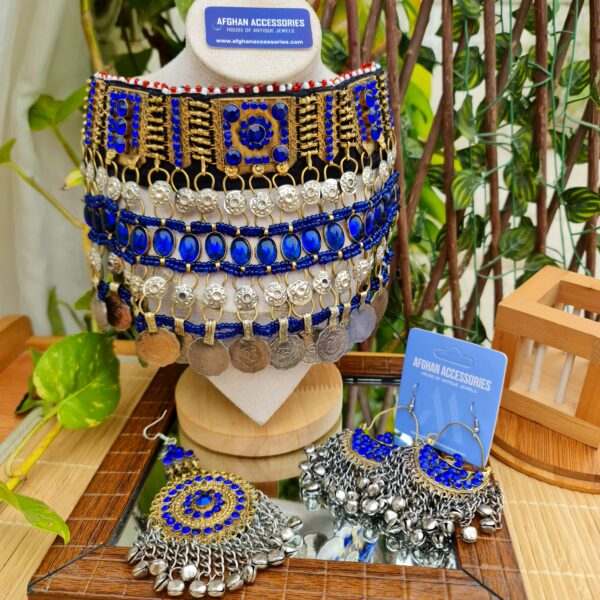 Vintage Ethnic  afghan heavy chokar set