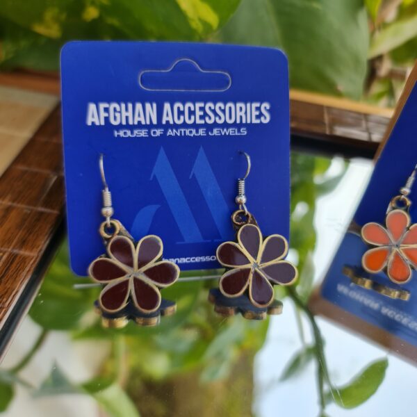 Antique flower earing