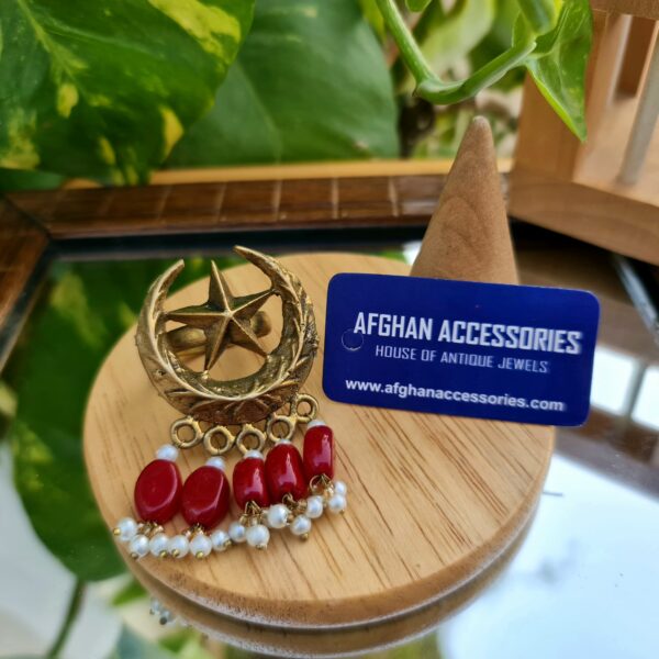Vintage chand tara ring