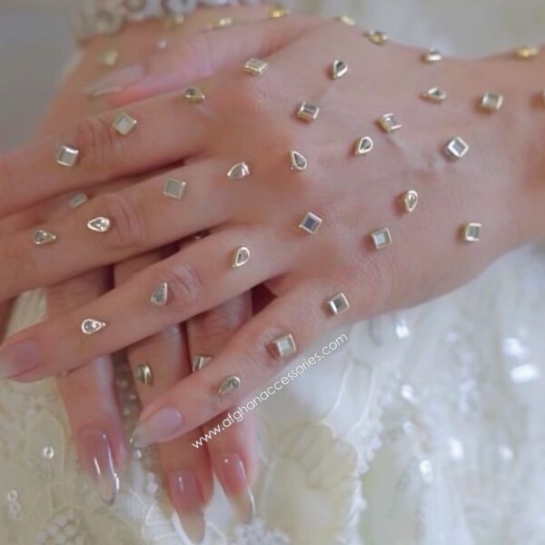 Kundan "henna" stones