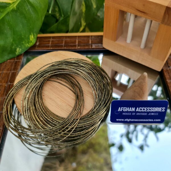 Antique twisted bangel