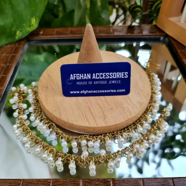 Antique pearl shahra pair