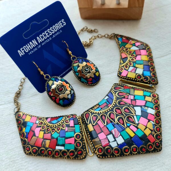 Antique mosaic nipali set