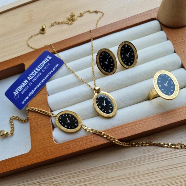 Premium  heigh quality stainless steel clock set