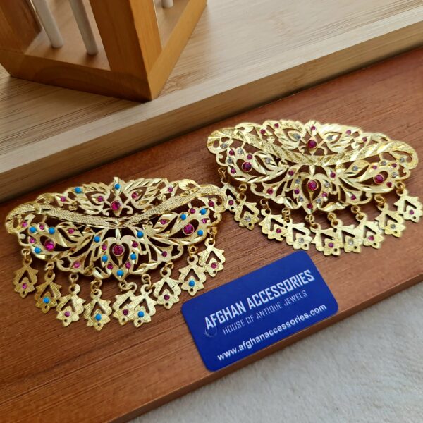 Gold tasni ( Broach/ hair accessory)