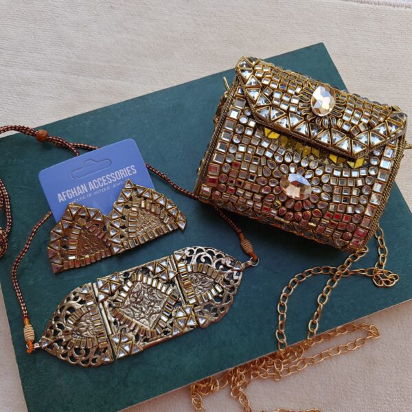 Kundan clutch combo deal