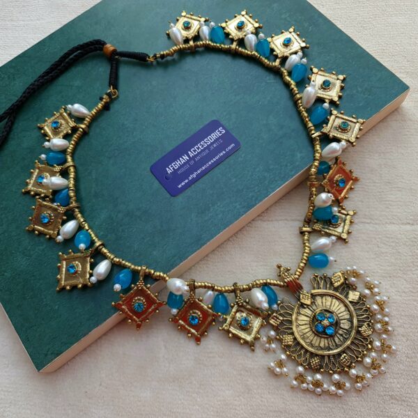 vintage feroza pearl mala