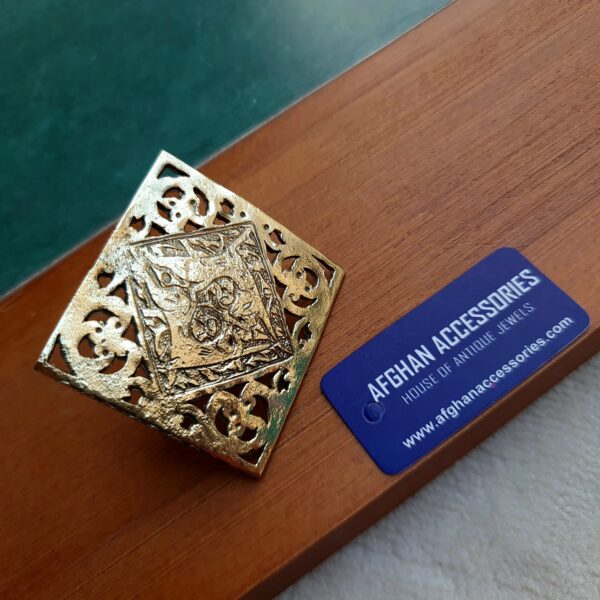 Vintage carved ring