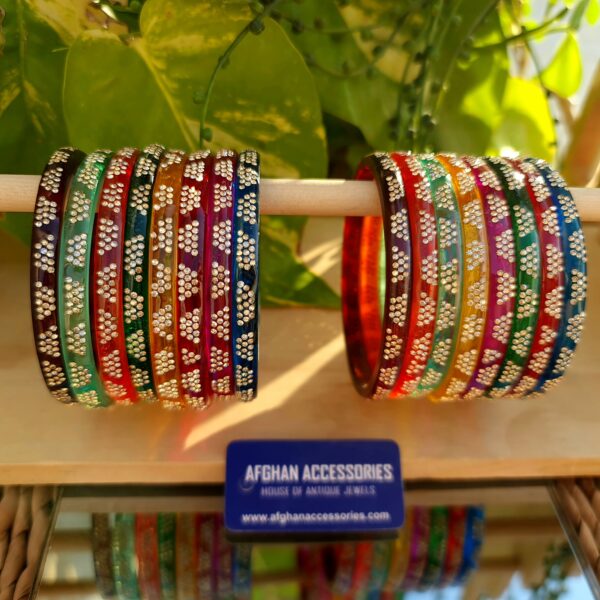 Multi rhinestone bangles