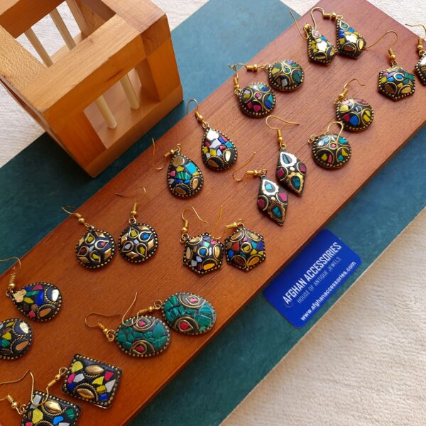 Mosaic nipali small earing