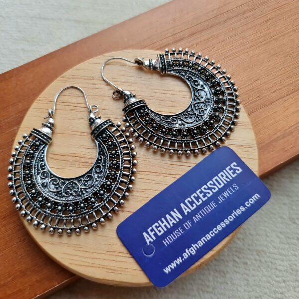 Antique oxidized carved bali