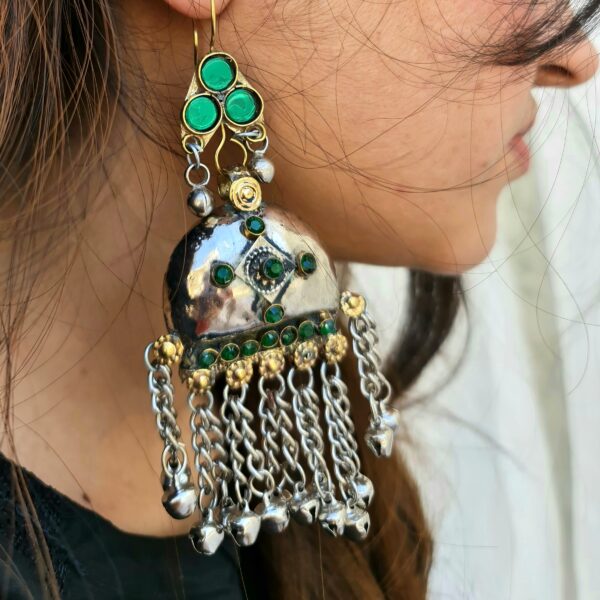 Vintage handcrafted tribal earings