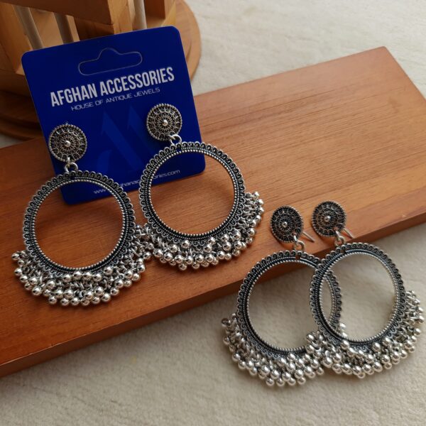 Antique oxidized earings