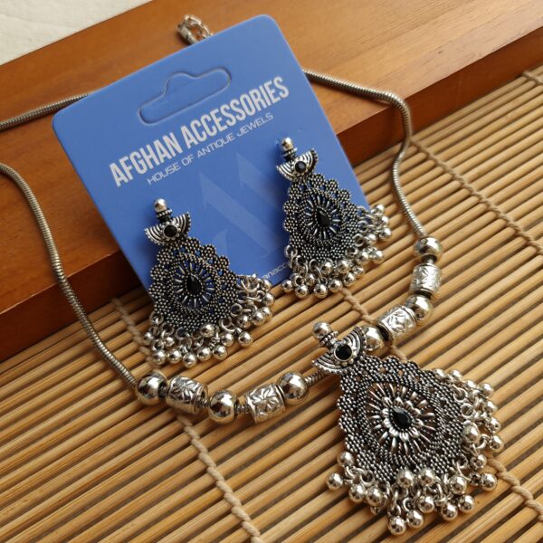 Antique oxidized set