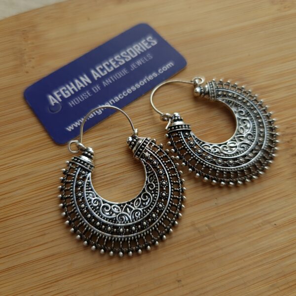 Antique oxidized carved bali