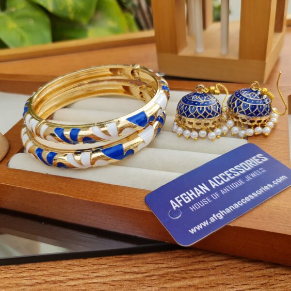 Jaypori meenakari jhumka bangel deal