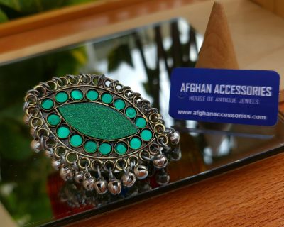 Antique Afghan Ring with Intricate Traditional Handcrafted Design